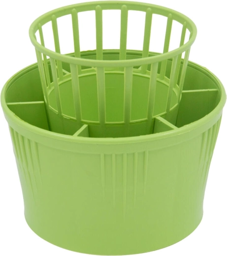 Rund bestikafdrypper i plast 13 cm - 1 stk