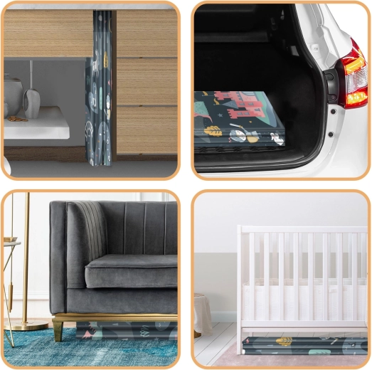 Sammenklappelig, let og nem at rengøre