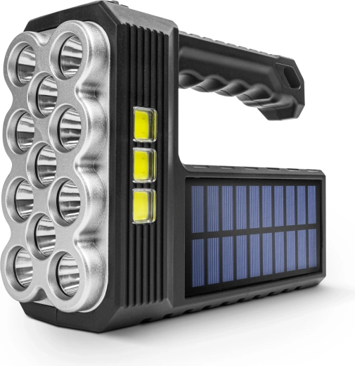 Solcelle- og MicroUSB-opladning