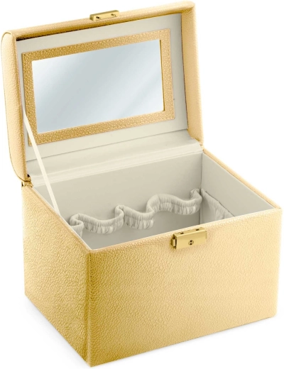 Sikker opbevaring med lås og spejl