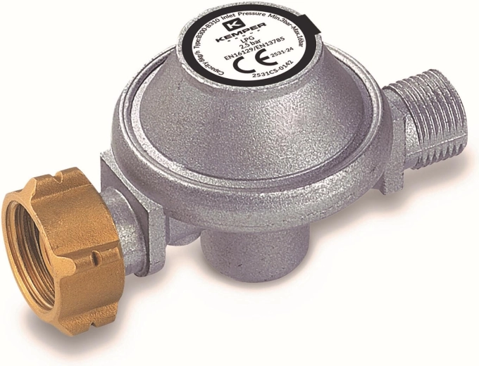 Gastryksregulator 2,5 bar