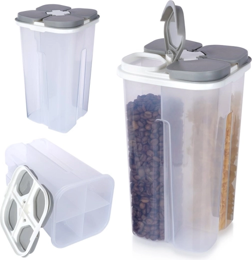 Fire kamre med uafhængig dosering