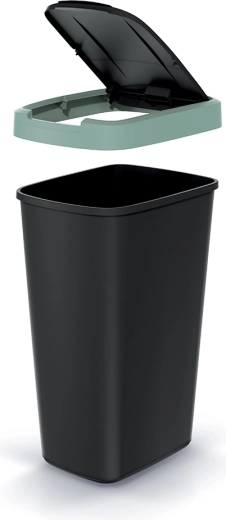 Ramme til fast montering af posen