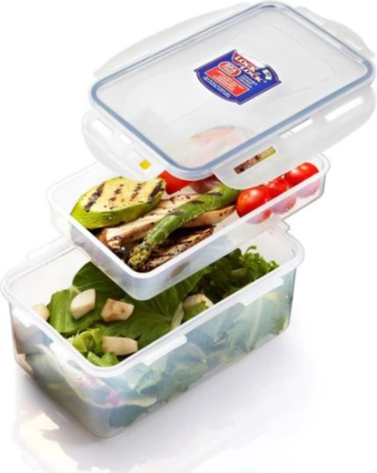 Madkasse med rum 1,4 l LOCK & LOCK