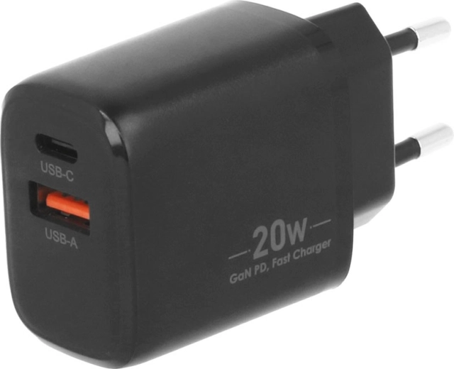 20 W og Power Delivery 3.0 til hurtig opladning