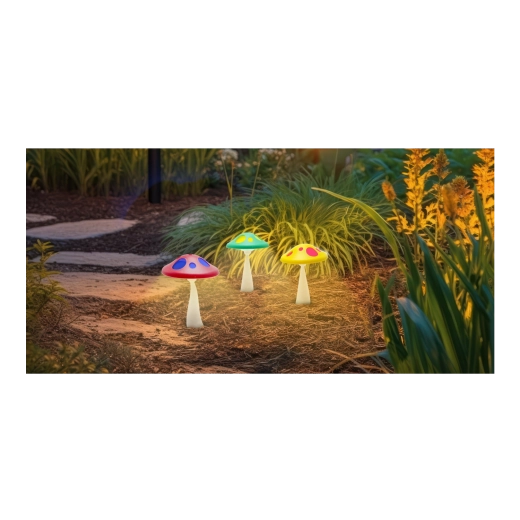 Dobbelt LED for hvid og farvet effekt