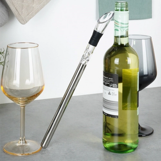 Køl vinen direkte i flasken