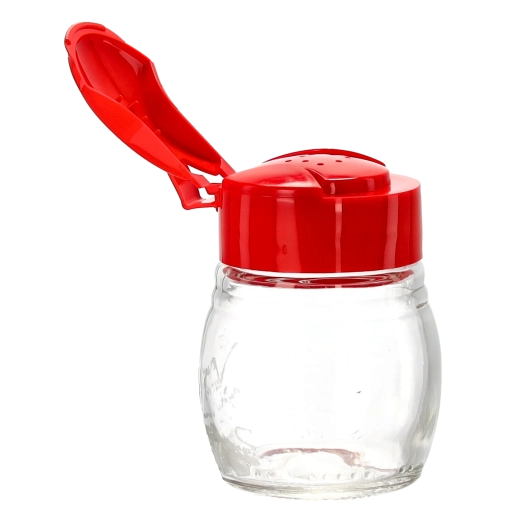 Krydderiglas i glas 80 ml, assorterede farver
