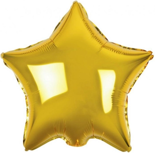 Folieballon stjerne guld – 100 stk