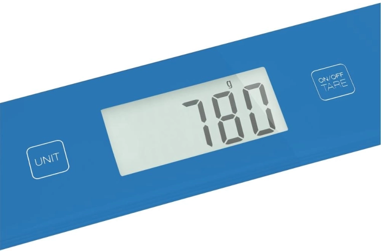 Stort LCD-display og tarafunktion