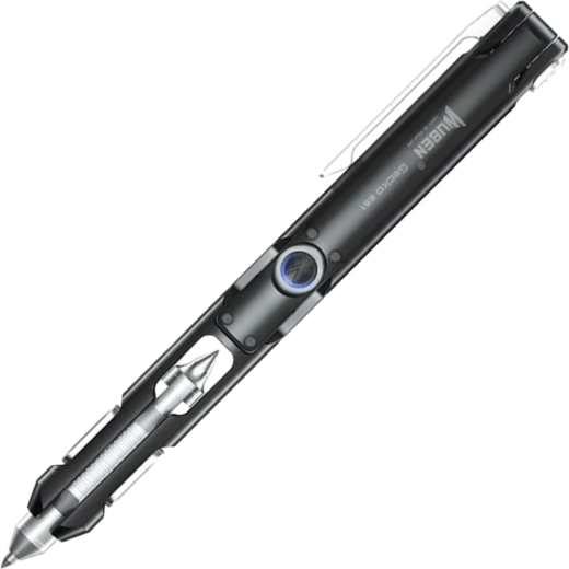 Wuben E61 multifunktions-lommelygte med pen 130 lm sort