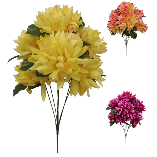 Bøjelige stilke for nem arrangering