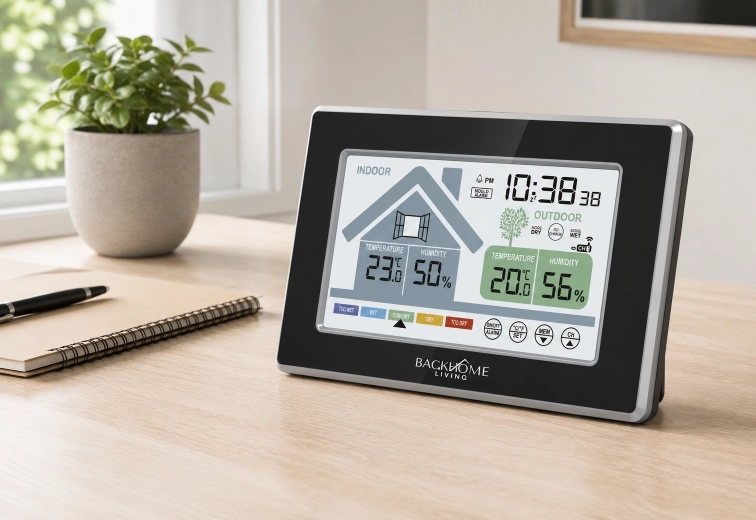 Visning af tid, alarm og snooze