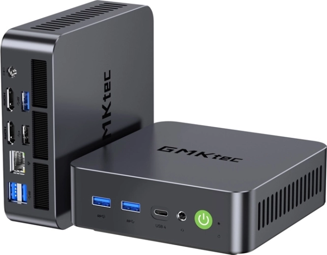 Mini-pc GMKtec K17 med Intel Core Ultra 5 226V, 16 GB RAM, 1 TB SSD og Windows 11 Pro