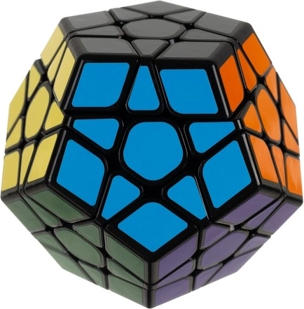 Megaminx-form: 12 sider, lang tids underholdning