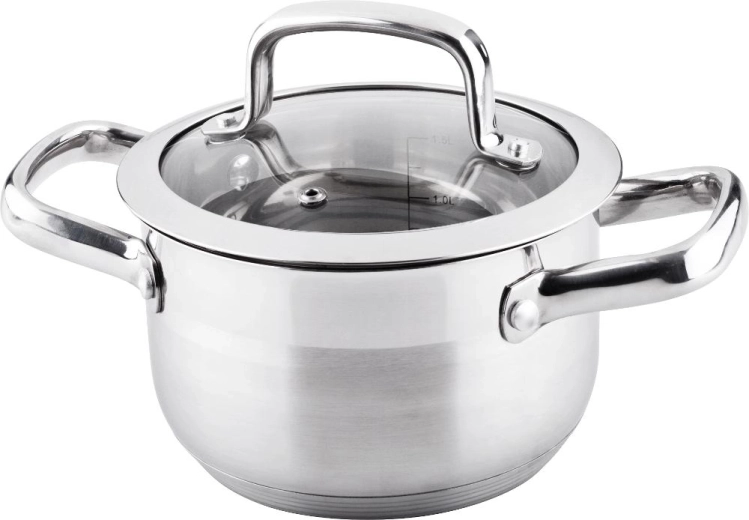 Lamart Prestige-gryde med glaslåg 1,8 l
