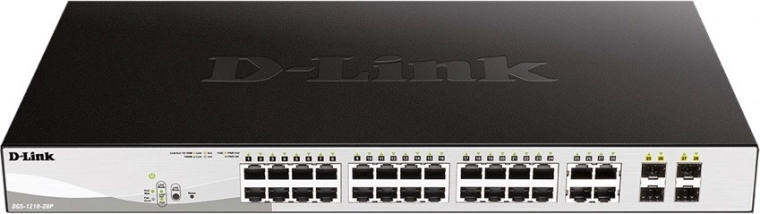 D-Link DGS-1210-28P 24GE PoE 4SFP