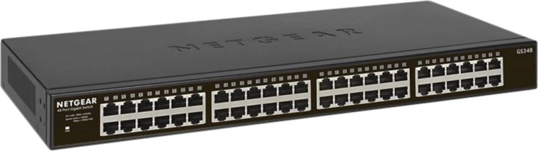 Uswitch 48× Gigabit Ethernet NETGEAR GS348