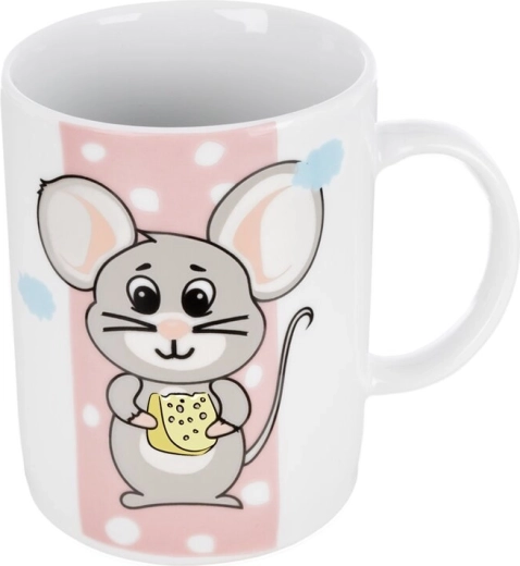 Porcelænsbørnekrus Mus 225 ml