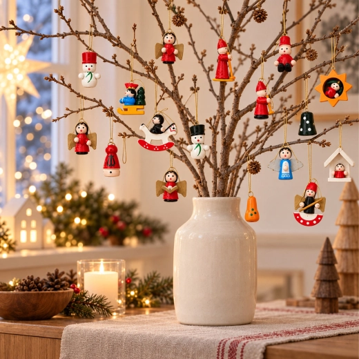 Nem ophængning på juletræet
