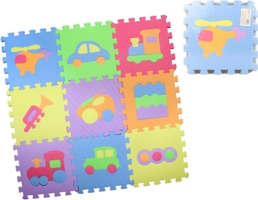Skumpuslespil til børn – Transportmidler III
