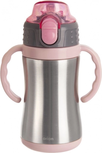 Termokop til børn i rustfrit stål, pink, 300 ml