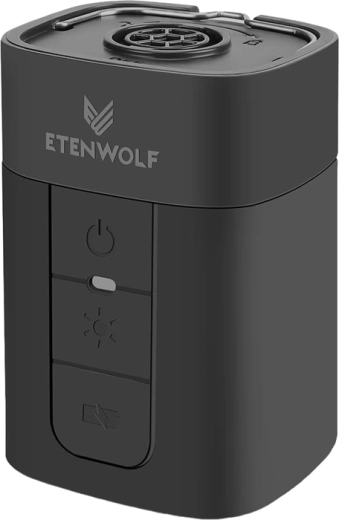 Elektrisk pumpe Etenwolf AIR 5 Pro 10400 mAh sort