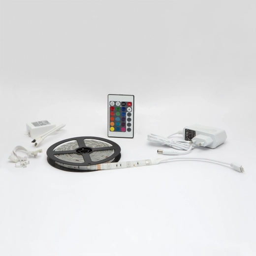 RGB LED-strip med fjernbetjening 3 m