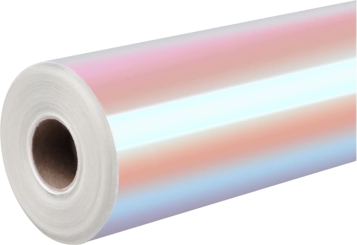 Holografisk selvklæbende folie HTVRONT pink 30,5 × 90 cm