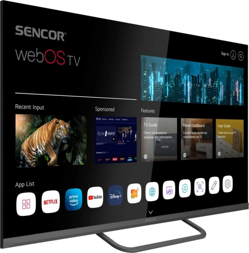 Smart webOS – hurtig adgang til apps
