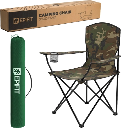 Turist- og campingstol GO250 camo