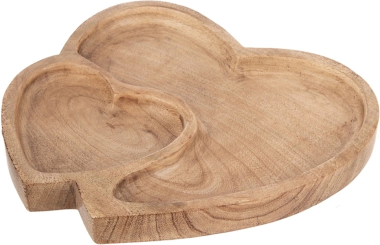 Dekorativ form som dobbelt hjerte