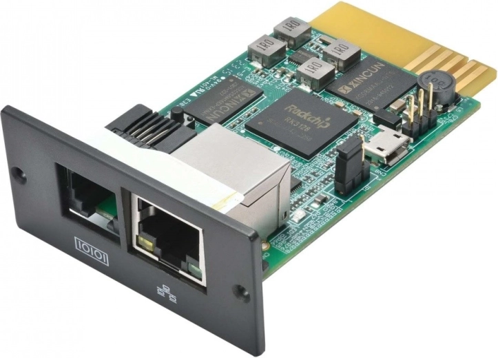 SNMP‑modul til UPS – kompatibel med VFI CG, CPG, CPH, C LCD, CRM, CRS, CW, RMG