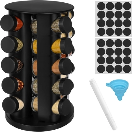 20 glasbeholdere med tætsluttende låg