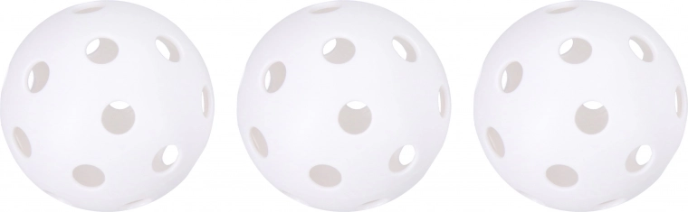 Sæt med floorballbolde 3 stk.