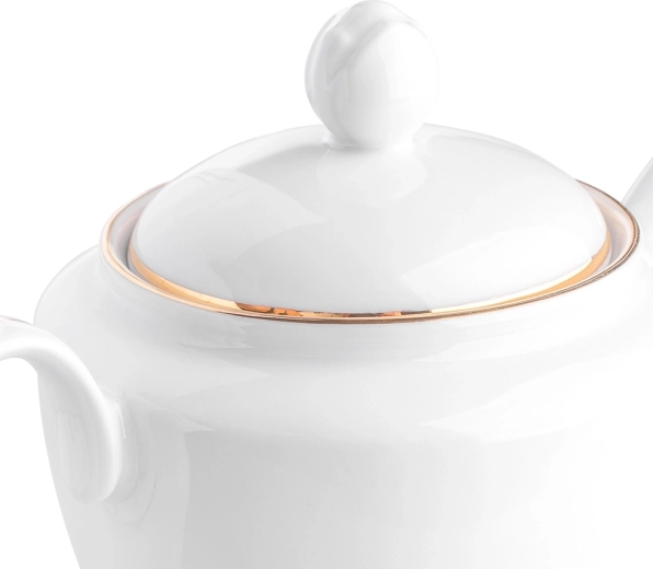Te-/kaffekande med låg