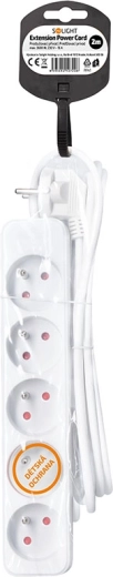 2 meter kabel og praktisk vinkelstik