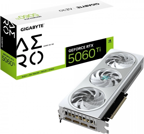Gigabyte AERO GeForce RTX 5060 Ti OC 8GB grafikkort