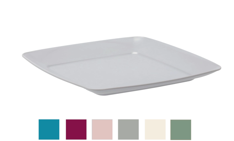 Moderne firkantet design til elegant servering