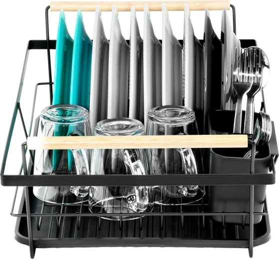 Tør bordplade takket være aftagelig bakke