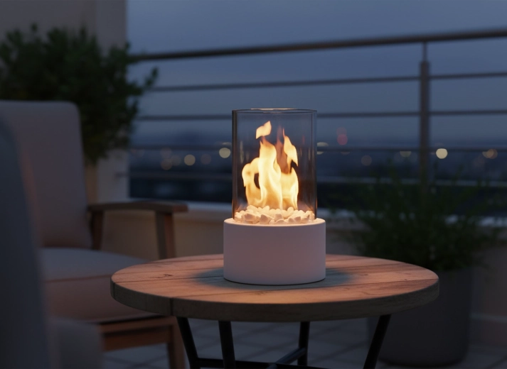 Minimalistisk hvidt design