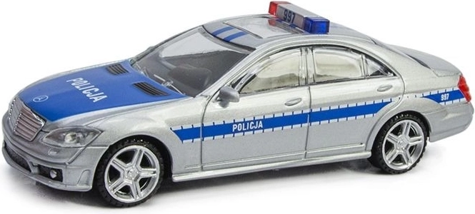 Rastar Mercedes S 63 AMG politibilmodel 1:43 - 1 stk.