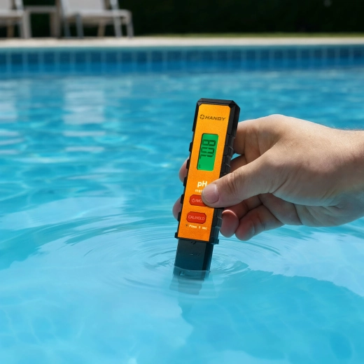 Digital pH-meter med temperaturmåling