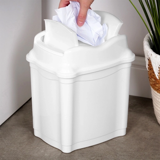 Vippe-låg for bekvem og hygiejnisk brug