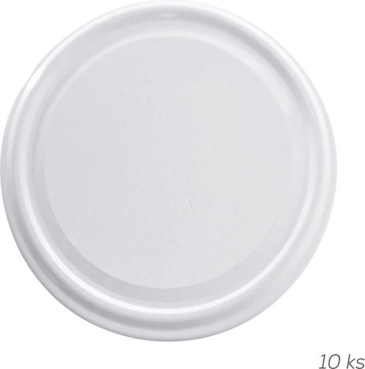 Metallåg 100 mm hvidt (10 stk.)