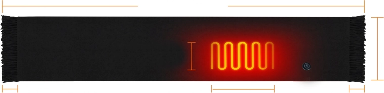 USB-strøm med 5000 mAh powerbank