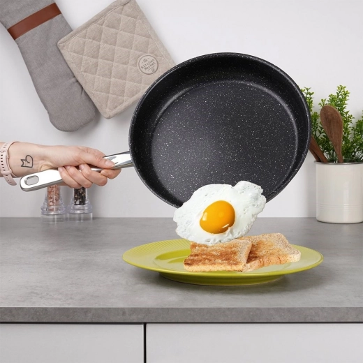 Non-stick granitoverflade til sund madlavning