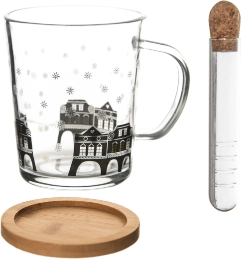 Stilfuldt design med vintermotiv