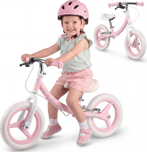 Ricokids Fun Adventure løbecykel til børn, pink