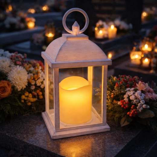 Varmt, flimrende LED-lys